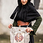 Broderet vikingpose urnes med sildebenmønster - Celtic Webmerchant