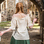 Middelalderlig bluse Amelia, naturlig - Celtic Webmerchant