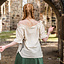 Mittelalterliche Bluse Amelia, natürlich - Celtic Webmerchant