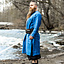 Viking tunic linen Halvar, blue - Celtic Webmerchant