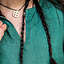 Viking tunique en lin halvar, vert - Celtic Webmerchant