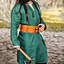 Viking tunic linen Halvar, green - Celtic Webmerchant