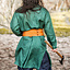 Viking tunic linen Halvar, green - Celtic Webmerchant