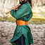Viking tunika linned halvar, grøn - Celtic Webmerchant