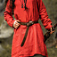Viking Tunic Linen Halvar, röd - Celtic Webmerchant