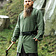 Leonardo Carbone Túnica vikinga Balduin, verde - Celtic Webmerchant