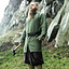 Túnica vikinga Balduin, verde - Celtic Webmerchant