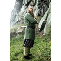 Tunico viking Balduin, verde - Celtic Webmerchant