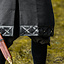 Túnica vikinga farulfr, negro - Celtic Webmerchant