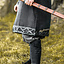 Viking tuniek Farulfr, zwart - Celtic Webmerchant