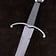 Deepeeka Medieval sword with bent cross-guard - Celtic Webmerchant