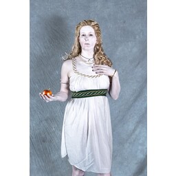 Gudinde Kjole Artemis, kort, hvid - Celtic Webmerchant