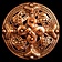 Broche de bronce Vikingo estilo Borre - Celtic Webmerchant