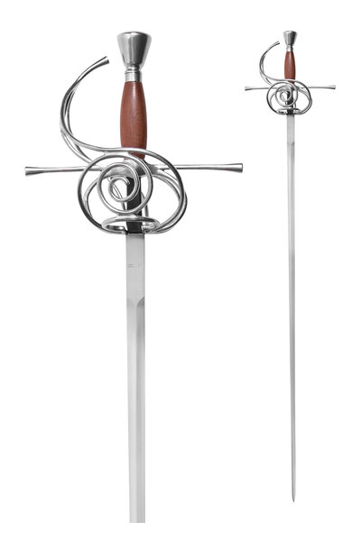 Niemiecki rapier z zamienił rękojeści - Celtic Webmerchant
