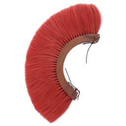 Romeinse helmkam, rood - Celtic Webmerchant
