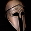 Corinthic-kursywa kask brąz - Celtic Webmerchant