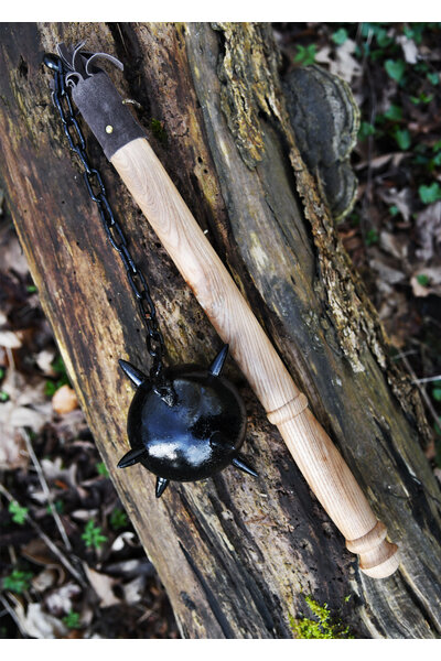 Fléau d'armes, boule en bois - Celtic Webmerchant