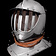 Deepeeka 1600-talet burgonet - Celtic Webmerchant