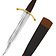Deepeeka Templariusz sztylet Hugues de Payns - Celtic Webmerchant