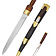 Deepeeka Sgian achlais con cuchillo y tenedor - Celtic Webmerchant