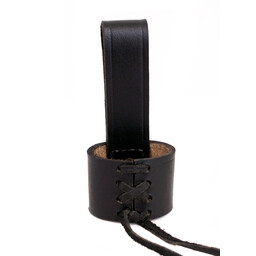 Belt holder for dagger, black - Celtic Webmerchant