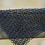 Square piece of chain mail, bronzed, 8 mm - Celtic Webmerchant