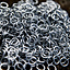 1 kg de anillos de cota de malla galvanizados, sin remaches, 8 mm - Celtic Webmerchant