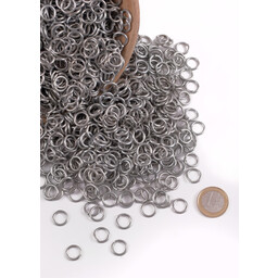 3 kg ocynkowanych pierścieni kolczugi, 9 mm - Celtic Webmerchant