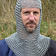 Coif mit dreieckigem Ausschnitt, verzinkt, 9 mm - Celtic Webmerchant