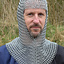 Coif med trekantet udskæring, galvaniseret, 9 mm - Celtic Webmerchant