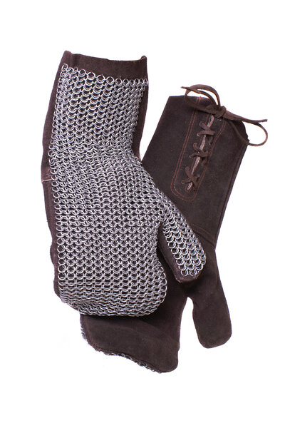 Chain mail mittens 6 mm - Celtic Webmerchant