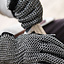 Chain mail gloves, zinc-plated, 6 mm - Celtic Webmerchant