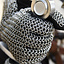 Chain mail gloves, zinc-plated, 6 mm - Celtic Webmerchant