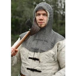 Maliënkap met driehoekig vizier, onbehandeld, 8 mm - Celtic Webmerchant