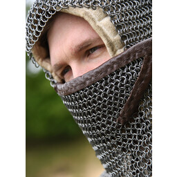 Coif med triangulär visir, 8 mm - Celtic Webmerchant