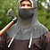 Ulfberth Coif with square visor, 8 mm - Celtic Webmerchant