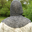 Coif with triangular visor, round rings - round rivets, 8 mm - Celtic Webmerchant