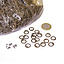 1 kg flade ringbrynjer med runde nitter, 8 mm - Celtic Webmerchant