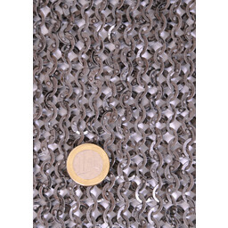 1 kg flade ringbrynjer med runde nitter, 8 mm - Celtic Webmerchant