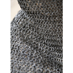 Camail à encolure carrée, anneaux plats - rivets ronds, 8 mm - Celtic Webmerchant