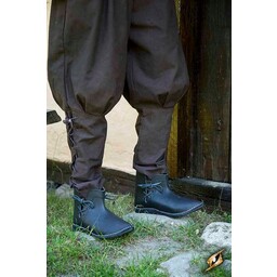 Botines medievales Galahad, negros. - Celtic Webmerchant