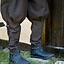 Medieval ankle boots Galahad, black - Celtic Webmerchant