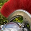 casco de legionario romano con cresta roja - Celtic Webmerchant