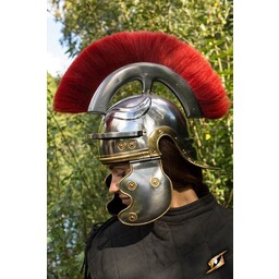 casco de legionario romano con cresta roja - Celtic Webmerchant