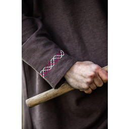 Wikinger -Tunika Wolf Fenrir, braun - Celtic Webmerchant