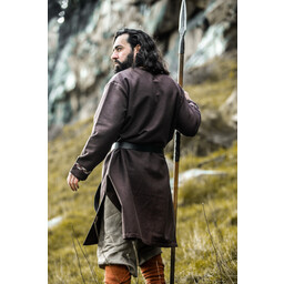 Viking Tunic Wolf Fenrir, Brown - Celtic Webmerchant