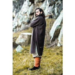 Viking Tunic Wolf Fenrir, Brown - Celtic Webmerchant