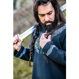 Viking tunic Snorri, black - Celtic Webmerchant