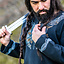 Túnica vikinga Snorri, negro - Celtic Webmerchant