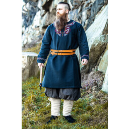 Viking tunic Snorri, black-red - Celtic Webmerchant